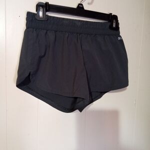 DSG Black Women's Athletic Split-Hem Shorts